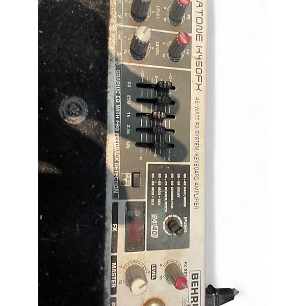Used Behringer K450FX 45W Keyboard Amp
