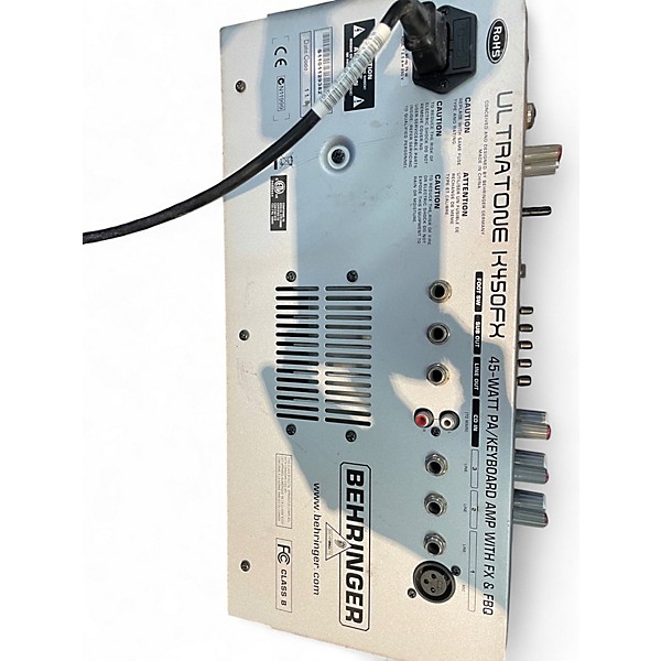 Used Behringer K450FX 45W Keyboard Amp