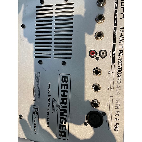 Used Behringer K450FX 45W Keyboard Amp