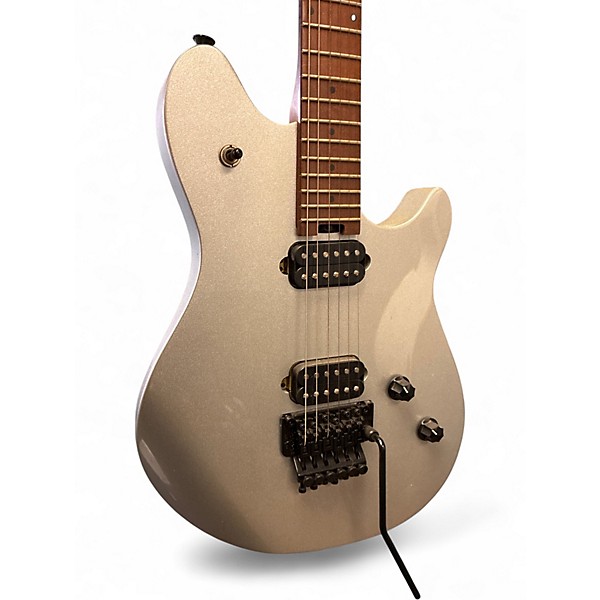 Used EVH Wolfgang Standard Silver Sparkle Solid Body Electric Guitar