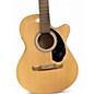 Used Fender FA135CE Concert Natural Acoustic Electric Guitar