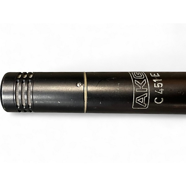 Vintage 1980s AKG C451e Condenser Microphone