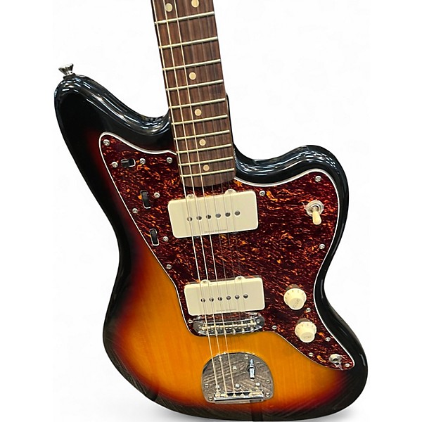 Used Squier Vintage Modified Jazzmaster 3 Color Sunburst Solid Body Electric Guitar