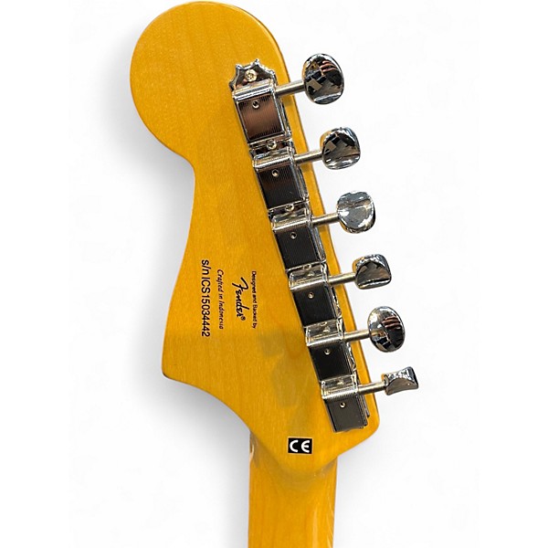 Used Squier Vintage Modified Jazzmaster 3 Color Sunburst Solid Body Electric Guitar