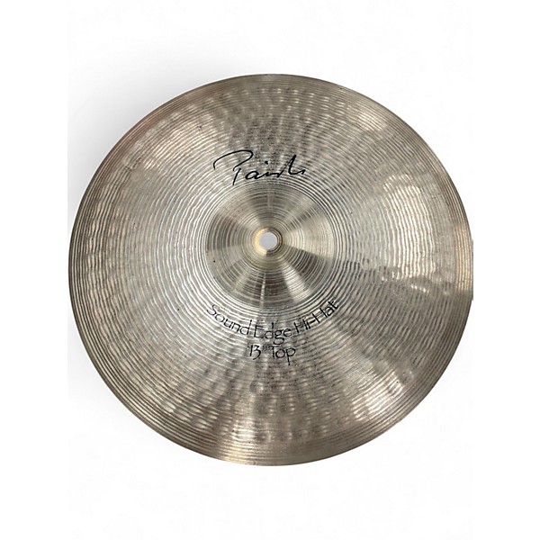Used Paiste 13in Sound Edge Hi Hat PAIR Cymbal