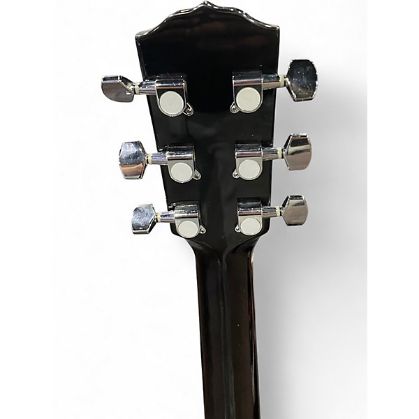 Used Fender FA135CE Concert Black Acoustic Electric Guitar