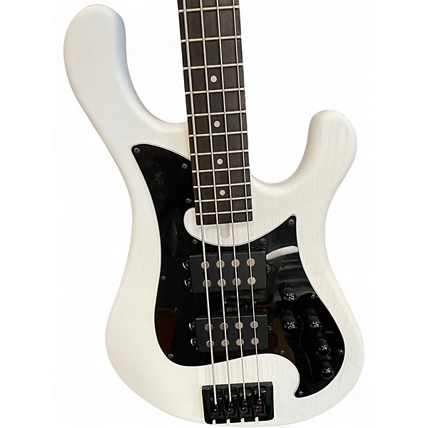 Used Dean Hillsboro Select satin white Electric Bass Guitar