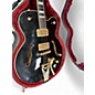 Vintage 1999 Gretsch Guitars BLACK FALCON 7593BK BLACK Hollow Body Electric Guitar thumbnail