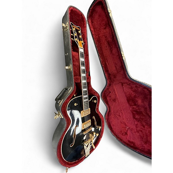 Vintage 1999 Gretsch Guitars BLACK FALCON 7593BK BLACK Hollow Body Electric Guitar