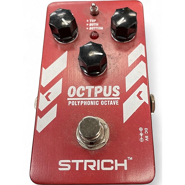 Used Strich Octpus Polyphonic octive Effect Pedal