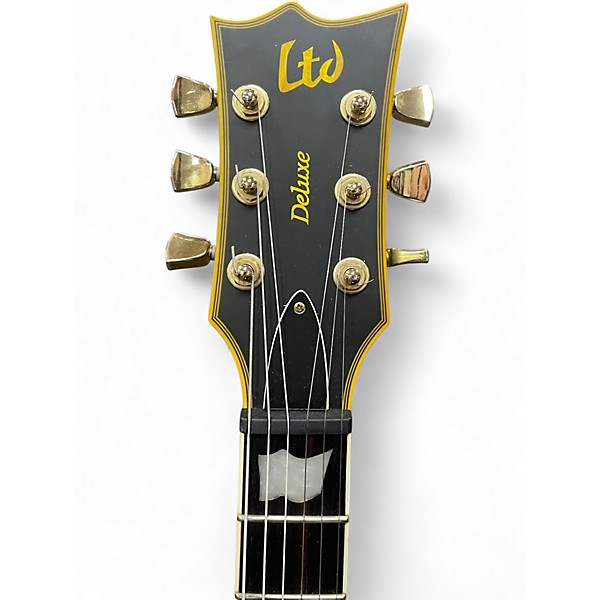 Used ESP LTD EC1000 Satin Black Solid Body Electric Guitar