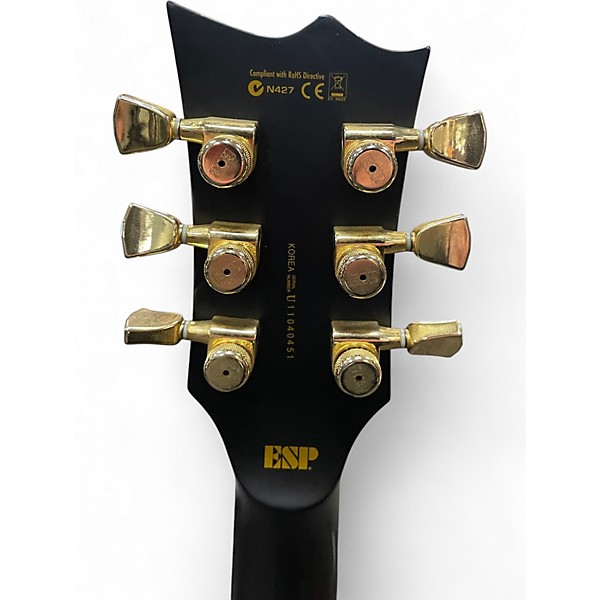 Used ESP LTD EC1000 Satin Black Solid Body Electric Guitar