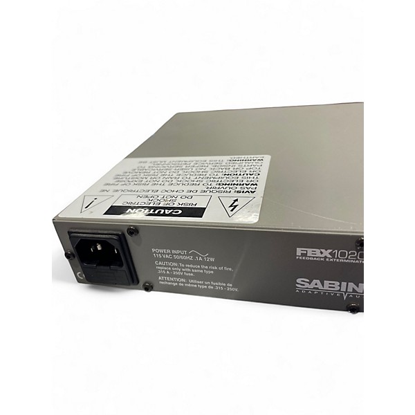 Used Sabine FBX1020 Feedback Suppressor