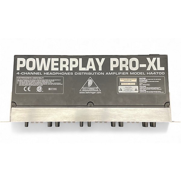 Used Behringer Powerplay Pro HA4700