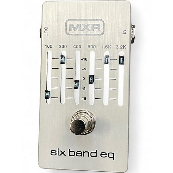 Used MXR Six Band EQ Pedal