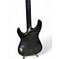 Used Schecter Guitar Research C1 She Devil Black Solid Body Electric Guitar