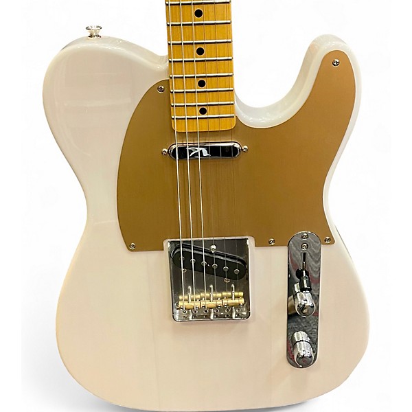 Used 2022 Fender JV modified 50s telecaster White Blonde Solid Body Electric Guitar