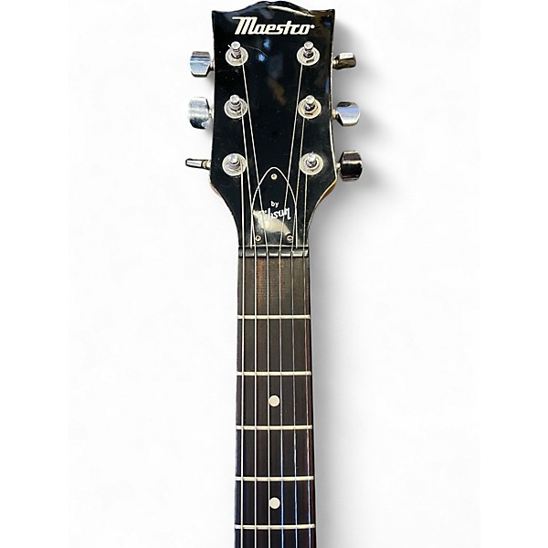 Used Maestro LES PAUL Blue Burst Solid Body Electric Guitar