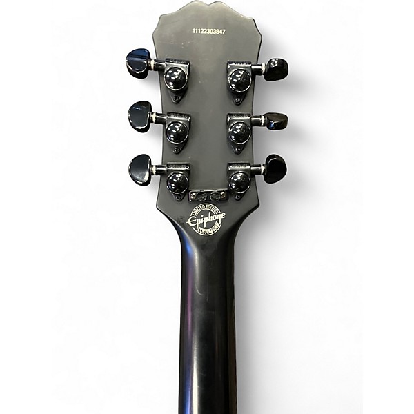 Used Epiphone Les Paul Nightfall Black Solid Body Electric Guitar