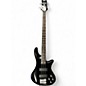 Used Schecter Guitar Research Stiletto Deluxe 4 String Black Electric Bass Guitar thumbnail