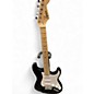 Used Squier Standard Stratocaster Black Solid Body Electric Guitar thumbnail