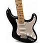 Used Squier Standard Stratocaster Black Solid Body Electric Guitar