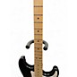 Used Squier Standard Stratocaster Black Solid Body Electric Guitar