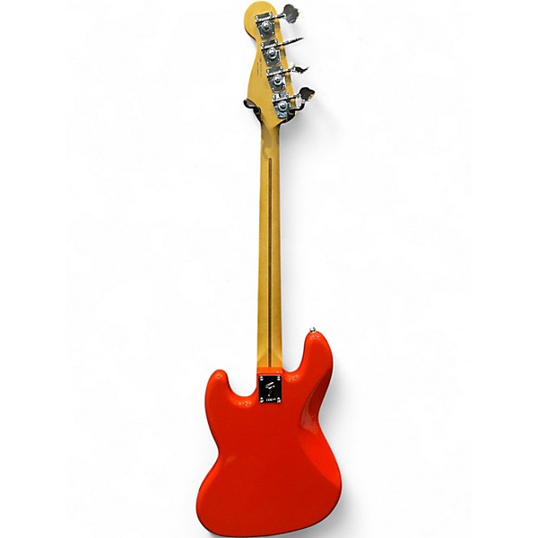 Used Fender Player Jazz Bass Red Electric Bass Guitar