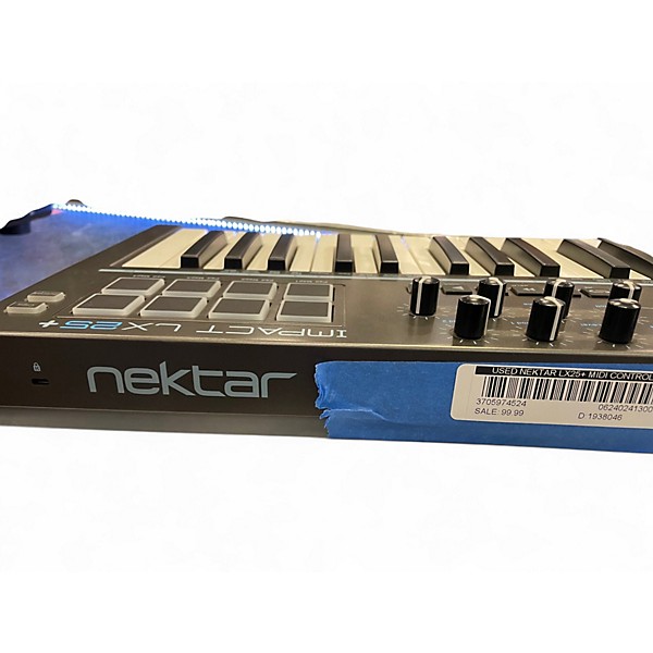Used Nektar LX25+ MIDI Controller