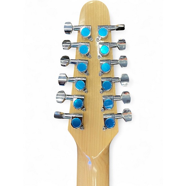 Used Cozart 12 STRING STRAT Natural Solid Body Electric Guitar