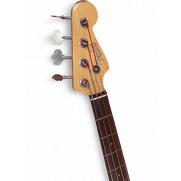 Used Fender American Vintage 1963 Precision Bass Olympic White Electric Bass Guitar