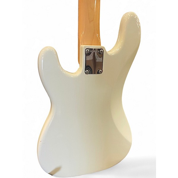 Used Fender American Vintage 1963 Precision Bass Olympic White Electric Bass Guitar