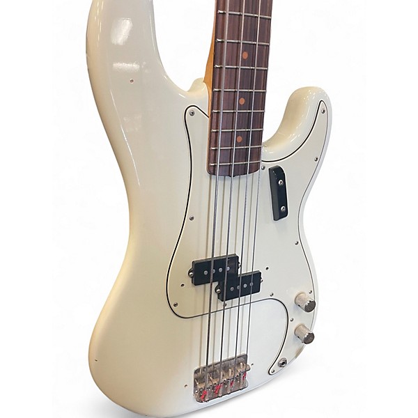 Used Fender American Vintage 1963 Precision Bass Olympic White Electric Bass Guitar