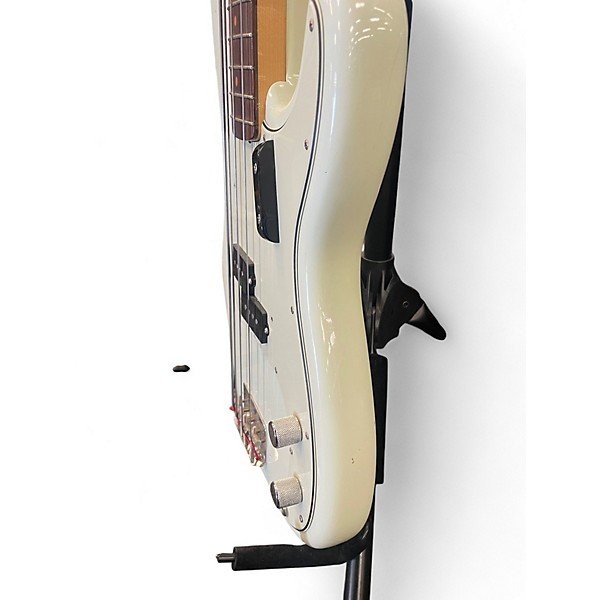 Used Fender American Vintage 1963 Precision Bass Olympic White Electric Bass Guitar
