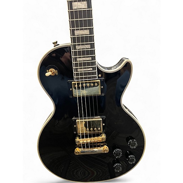 Used Epiphone Les Paul Custom EBONY Solid Body Electric Guitar