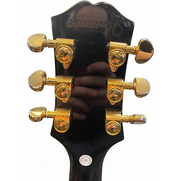 Used Epiphone Les Paul Custom EBONY Solid Body Electric Guitar