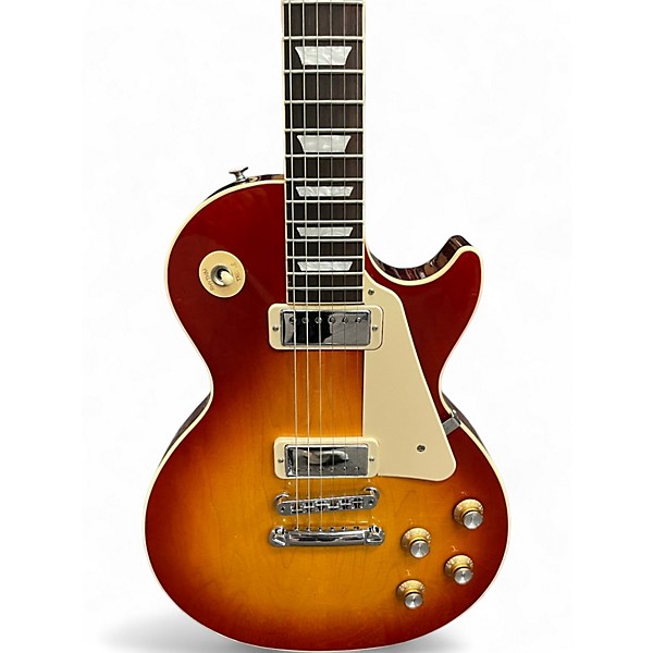 Used Gibson LES PAUL DELUXE 70'S Cherry Sunburst Solid Body Electric Guitar