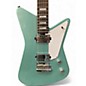 Used Sterling by Music Man MARIPOSA Turquoise Solid Body Electric Guitar