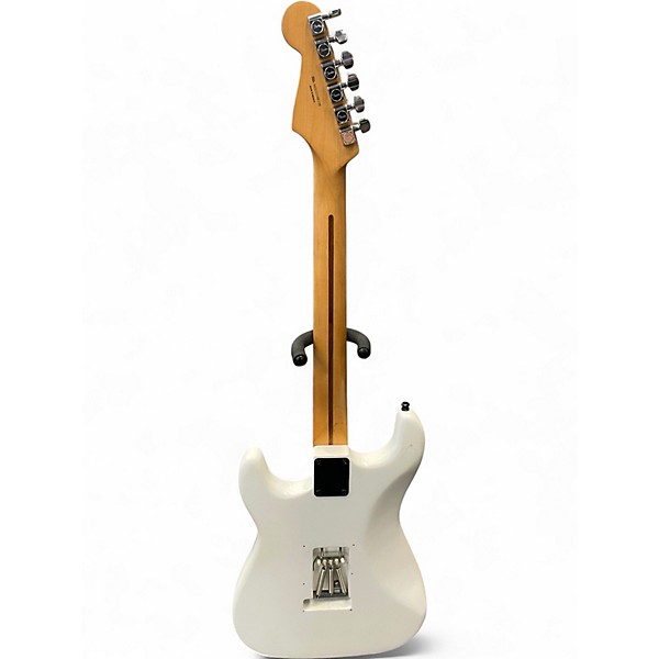 Used Fender Player Plus Stratocaster MODDED WHITE Solid Body Electric Guitar