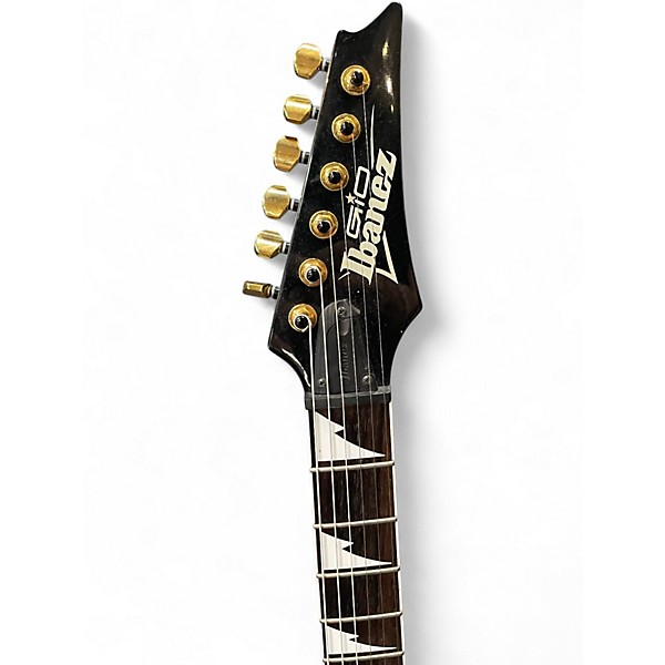 Used Ibanez grg170dx Silver Sparkle Solid Body Electric Guitar