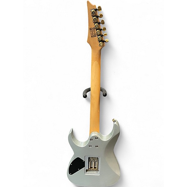 Used Ibanez grg170dx Silver Sparkle Solid Body Electric Guitar