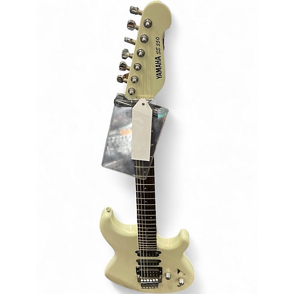 Used Yamaha SE 350 Alpine White Solid Body Electric Guitar