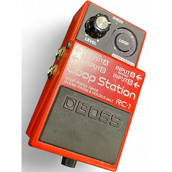 Used BOSS RC1 Loop Station Pedal