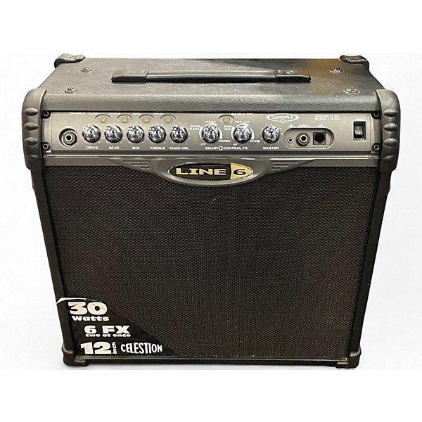 Used Line 6 Spider II 30W 1x12 Guitar Combo Amp