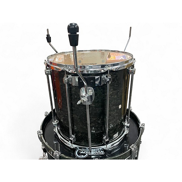 Used Mapex 4 Piece Orion Silver Bird's Eye Drum Kit