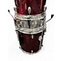 Used Rockwood By Hohner 7 Piece Drum Set Red Drum Kit