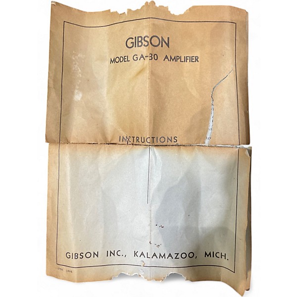 Vintage 1949 Gibson GA-30 Tube Guitar Combo Amp