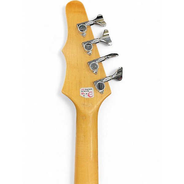 Used Epiphone Accubass 2 Tone Sunburst Electric Bass Guitar