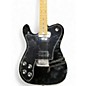 Used SX Vintage T-Style Lefty Black Solid Body Electric Guitar
