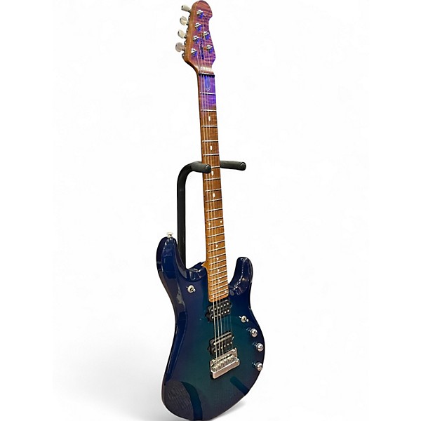 Used Ernie Ball Music Man JP16 John Petrucci Signature Blue Solid Body Electric Guitar